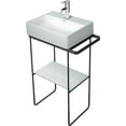 thumbnail image 1 of Duravit 003109 Durasquare 20 3/8" X 13 1/8" Console - Black, 1 of 3