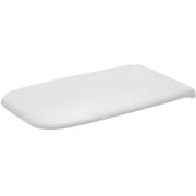 Duravit 0062090096 D-Code Elongated Closed Front Toilet Seat with Cover,White