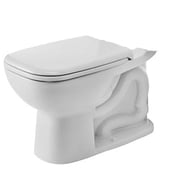 Duravit 011701 D-Code Elongated Toilet Bowl Only - White