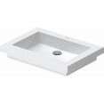 thumbnail image 1 of Duravit 031758-0Hole 2Nd Floor 22-7/8" Rectangular Ceramic Vessel Bathroom Sink - White /, 1 of 2