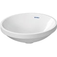 thumbnail image 1 of Duravit 031937-0Hole Architec 14-3/4" Circular Ceramic Undermount Bathroom Sink - White /, 1 of 3