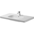 thumbnail image 1 of Duravit 034210-3Hole D-Code 41" Vanity Top - White / Glazed Underside, 1 of 2