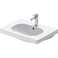 thumbnail image 1 of Duravit 034265-1Hole D-Code 19" Ceramic Vanity Top - White / Glazed Underside, 1 of 2