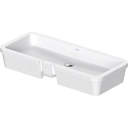 Duravit 0384800017 Vero 31-1/2" Rectangular Ceramic Undermount Bathroom Sink - White