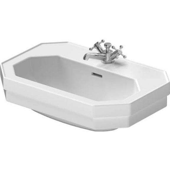 Duravit 0438600000 1930 Series Bathroom Sink - White