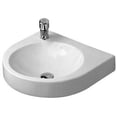 thumbnail image 1 of Duravit 0449580000 Architec 22-5/8" Specialty Ceramic Wall Mounted Bathroom Sink, No, 1 of 2