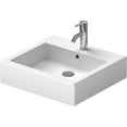 thumbnail image 1 of Duravit 0452500000 Vero 19-5/8" Rectangular Ceramic Vessel Bathroom Sink - White / Ground, 1 of 2