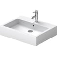 thumbnail image 1 of Duravit 045260-1Hole Vero 23-3/8" Rectangular Ceramic Vessel Bathroom Sink - White /, 1 of 2