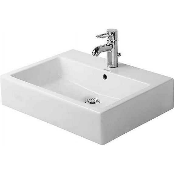 Duravit 045460-3Hole Vero 24" Ceramic Vanity Top
