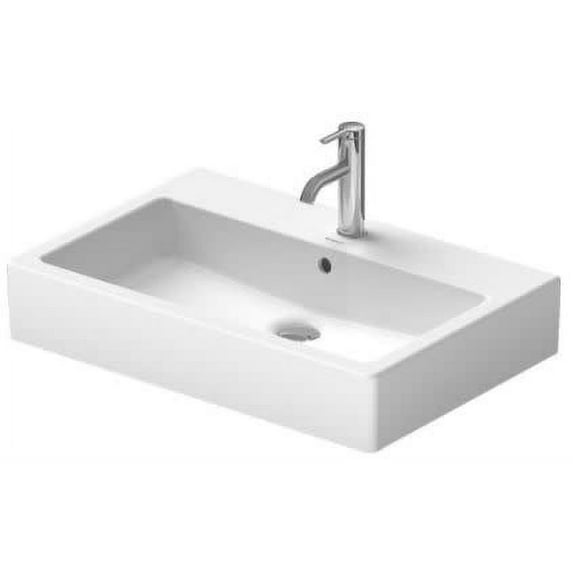 Duravit 04547025 Vero 27-1/2" Wall Mounted Bathroom Sink - White