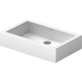 thumbnail image 1 of Duravit  Vero 23.5-inch White Wash Bowl without Back Panel 04556000001, 1 of 1