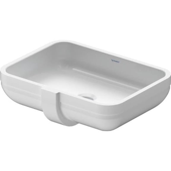 Duravit 0457480000 Happy D.2 Undermount Bathroom Sink - White