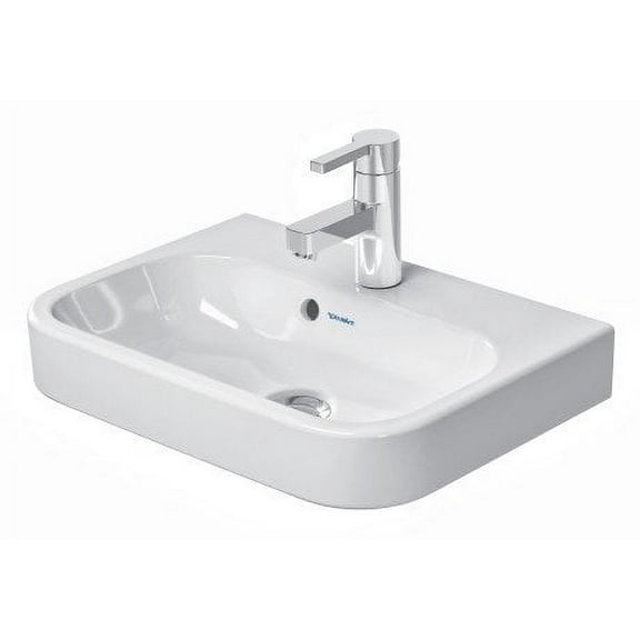 Duravit 0710500000 White Ceramic 28.37 lb Wall Mounted Sink