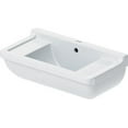 thumbnail image 1 of Duravit 0751500000 Starck 3 19-5/8" Rectangular Ceramic Wall Mounted Bathroom Sink - White, 1 of 2
