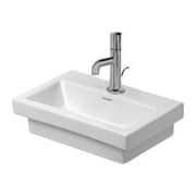 Duravit 079040-00-701 2nd Floor Handrinse Basin - 15-3/4"