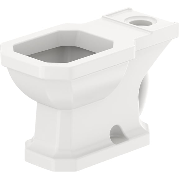 Duravit 203801AA00 1930 Series Elongated Toilet Bowl Only - White