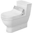 thumbnail image 1 of Duravit 212051-L Starck 3 1.28 Gpf One Piece Elongated Toilet - White with HygieneGlaze, 1 of 3