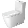 thumbnail image 1 of Duravit Happy D.2 One-Piece Toilet, Dual Flush Top Button White, 1 of 7