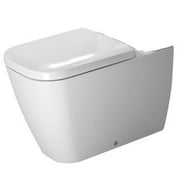 Duravit  Dual Flush Two-Piece Floor Mounted Close Coupled Elongated Toilet in White