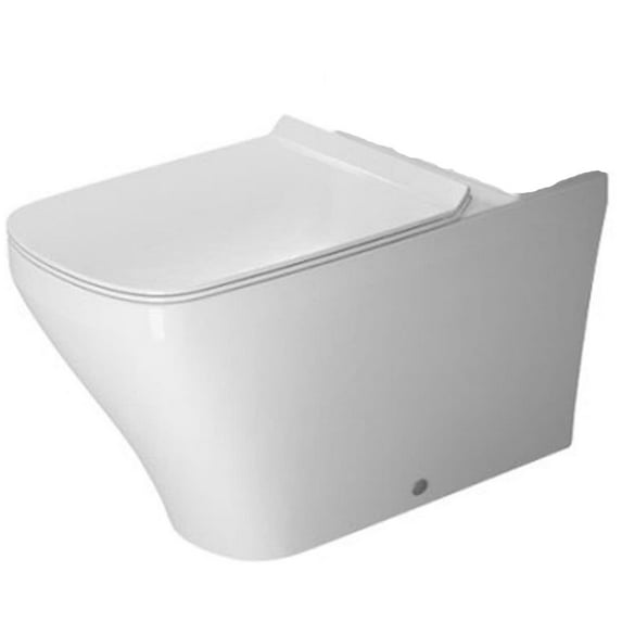 Duravit 215609-Dual Durastyle Elongated Toilet Bowl Only - White with HygieneGlaze