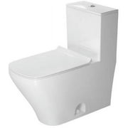 Duravit Durastyle One-Piece Toilet, Dual Flush Top Button White with WonderGliss