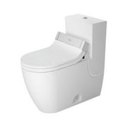 Duravit 2173010001 1.28 GPF Single Flush Elongated Toilet, White