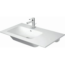 Duravit 234583-1Hole Me By Starck 19" Ceramic Vanity Top - White