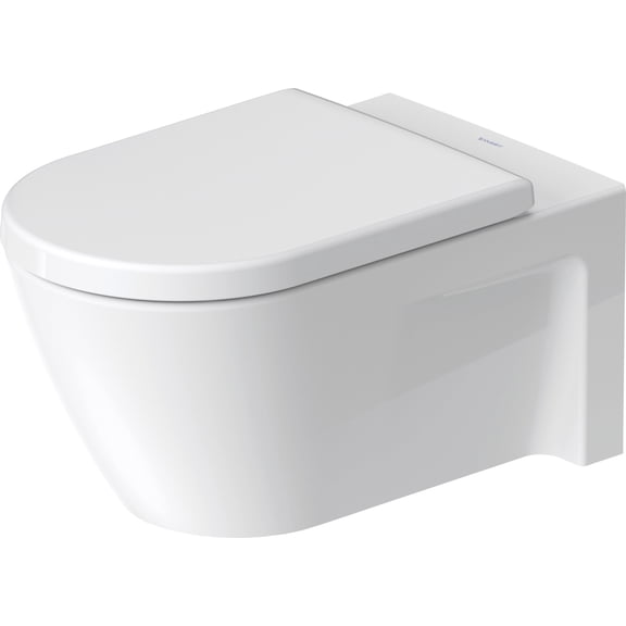 Duravit 253309-Dual Starck 2 0.8/1.6 Gpf Dual Flush Wall Mounted One Piece Elongated