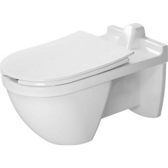 Duravit 256009 Starck 3 1.28 Gpf Wall Mounted One Piece Elongated Toilet - White
