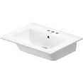 thumbnail image 1 of Duravit 2336630030 630 x 490 mm Me By Starck Bathroom Sink - White, 1 of 2