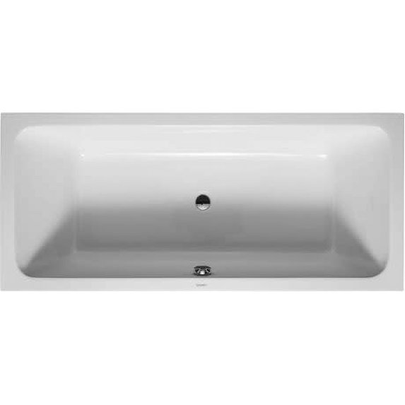 Duravit 700101000000092 D-Code 71" Drop In Acrylic Soaking Tub - White