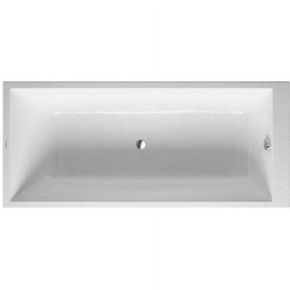 Duravit 700231-C Durastyle 67" Drop In Acrylic Soaking Tub - White