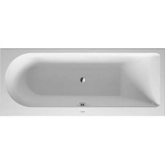 Duravit 700241000000090 Darling 66-7/8" x 27-1/2" Corner Right Bathtub ,White
