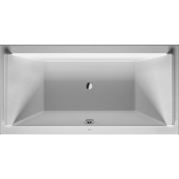 Duravit 700339-C Starck 71" Drop In Acrylic Soaking Tub - White