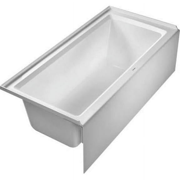 Duravit 700408000000090 Soaking Bath Tub, White