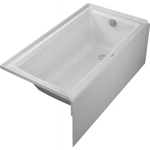 Duravit 700442000000090 Architec Rectangular Bathtub - White