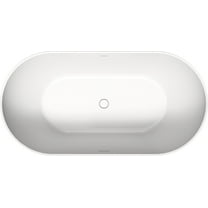 Duravit 700524 Duravit No.1 58" Free Standing Acrylic Soaking Tub - White