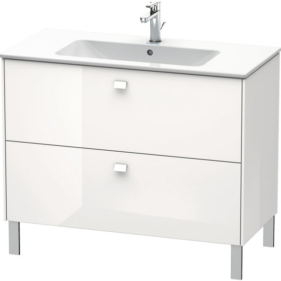 Duravit Br4403 Brioso 19" Single Wall Mounted Vanity Cabinet - White