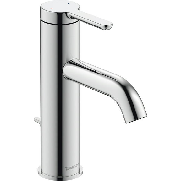 Duravit C11020001 C.1 1.2 GPM Single Hole Bathroom Faucet - Chrome