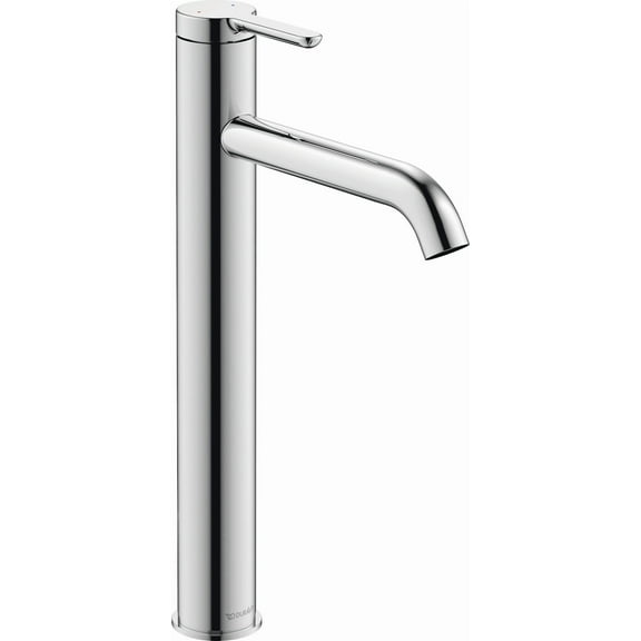 Duravit C11040-No Drain C.1 1.2 GPM Single Hole Bathroom Faucet - Chrome