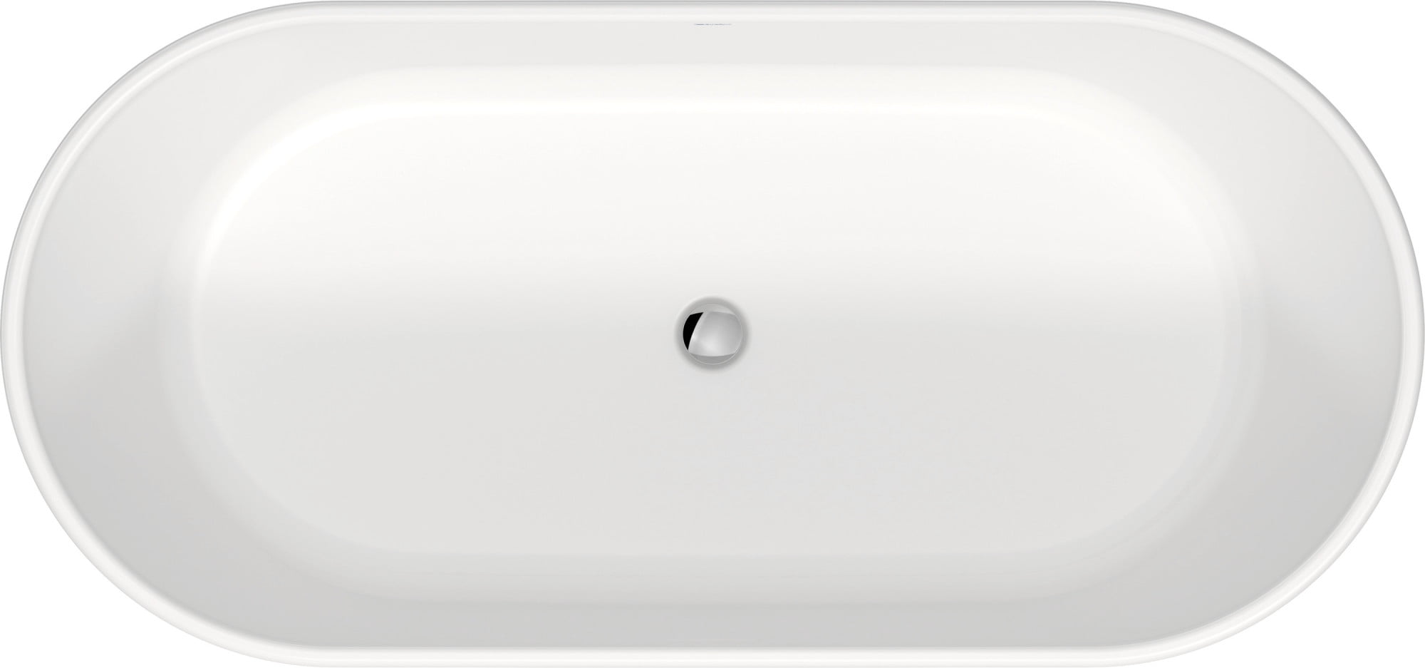Duravit 63'' White Acrylic Freestanding Soaking Bathtub