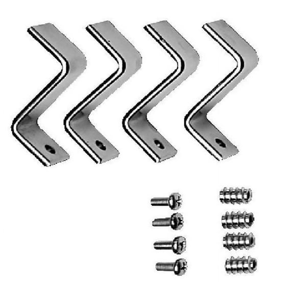 Duravit 0050280000 Hardware Fixing Set for Undercounter Basins & Stone Countertops - White Alpin