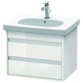 thumbnail image 1 of Duravit KT665002222 Ketho 18" Single Wall Mounted Vanity Cabinet - White, 1 of 1