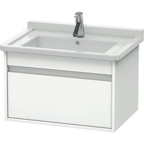 Duravit Kt6663 Ketho 18" Single Wall Mounted Vanity Cabinet - White