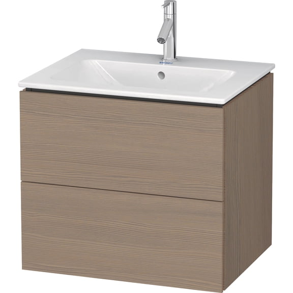 Duravit LC624003535 L-Cube 24" Single Wall Mounted Vanity Cabinet - Oak Terra