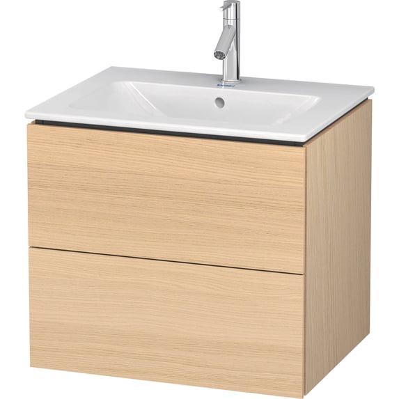 Duravit LC624007171 L-Cube 24" Single Wall Mounted Vanity Cabinet - Wood