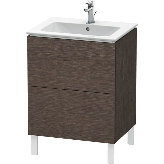 Duravit Lc6625 L-Cube 19" Single Wall Mounted Vanity Cabinet - Wood