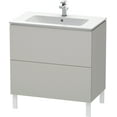 thumbnail image 1 of Duravit LC662600707 L-Cube 32" Single Wall Mounted Vanity Cabinet - Concrete Gray Matte, 1 of 2