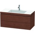 thumbnail image 1 of Duravit LC6928O1313 L-Cube 39" Wall Mounted Single Basin Vanity Set - Wood, 1 of 2