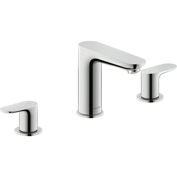 Duravit No1060005 Duravit No.1 1.2 GPM Widespread Bathroom Faucet - Chrome